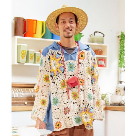 チャイハネ】ハンドメイド クロッシェフーディー | チャイハネ(CAYHANE 