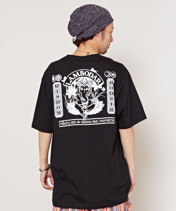 チャイハネ メンズ 販売 黒tシャツ