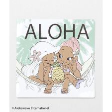 カヒコ(Kahiko)の【カヒコ】スクエアステッカ－【ALOHA MAPUA】