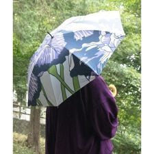 【カヤ】【遮光率90％以上】一輪日傘（晴雨兼用）