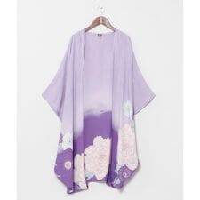 【カヤ】【ＵＶカット加工】花笑み振袖羽織
