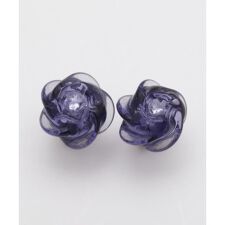 カヤ(kaya)の【カヤ】透け梅ガラスピアス