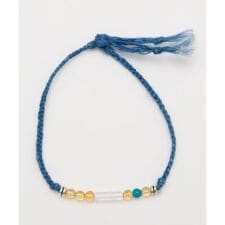 【岩座】藍願紐４mm【シトリン】