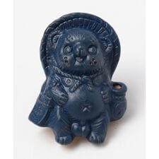 カヤ(kaya)の【カヤ】おすわり信楽タヌキ　紺