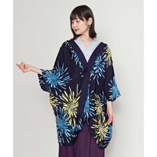 【カヤ】【ＵＶカット加工】宵花火羽織