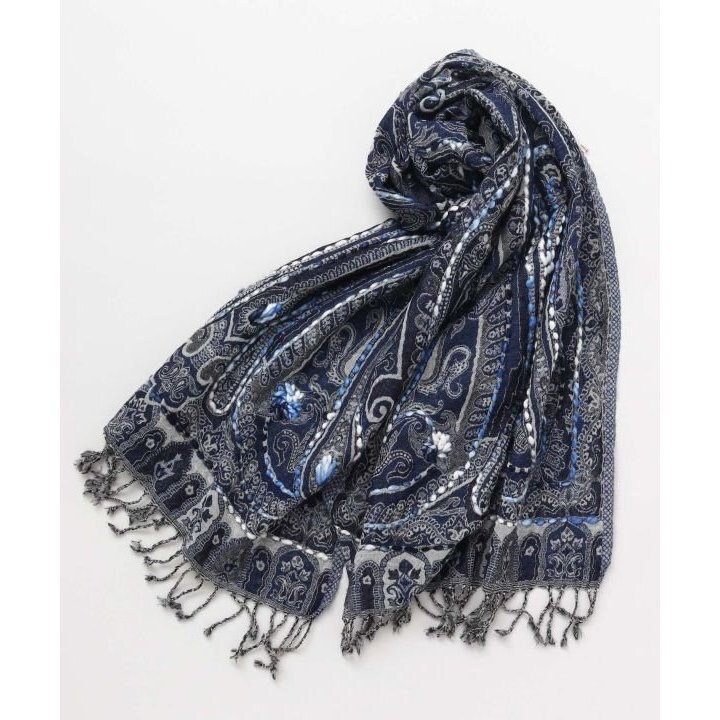 KMRii 羽根付きストール チャイハネ】ウネリナストール | チャイハネ(CAYHANE) | マルイウェブ