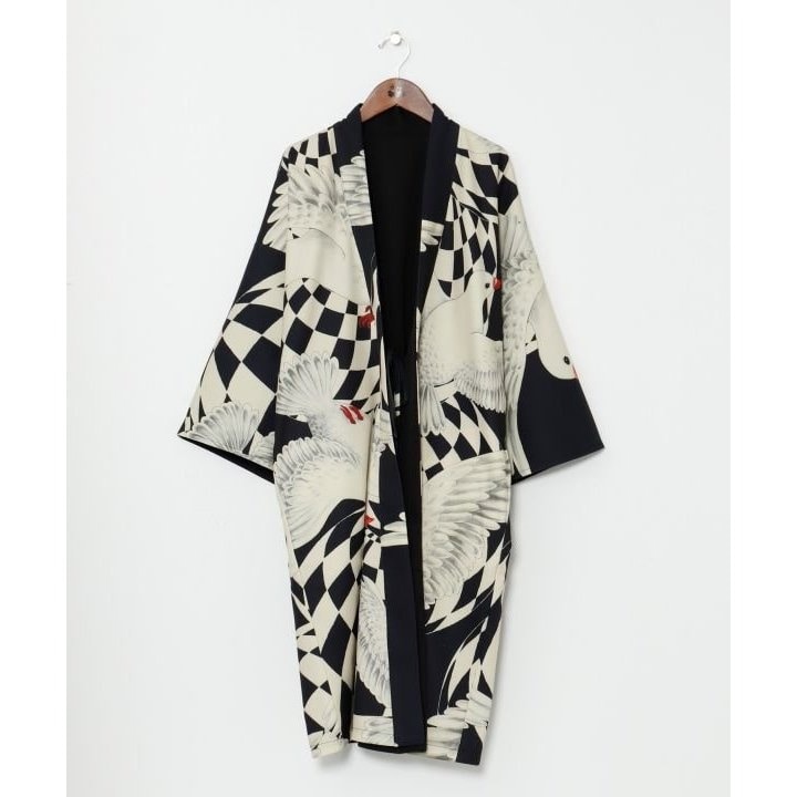 二部式着物 秋冬新作 カヤ 耀う牡丹羽織 耀う牡丹袴風