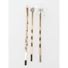 カヤ(kaya)の【カヤ】花露ヘアピン3本セット