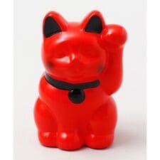 カヤ(kaya)の【カヤ】彩りほっぺ招き猫　３号