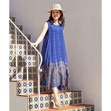 【チャイハネ】ヨウエンノースリーブワンピース