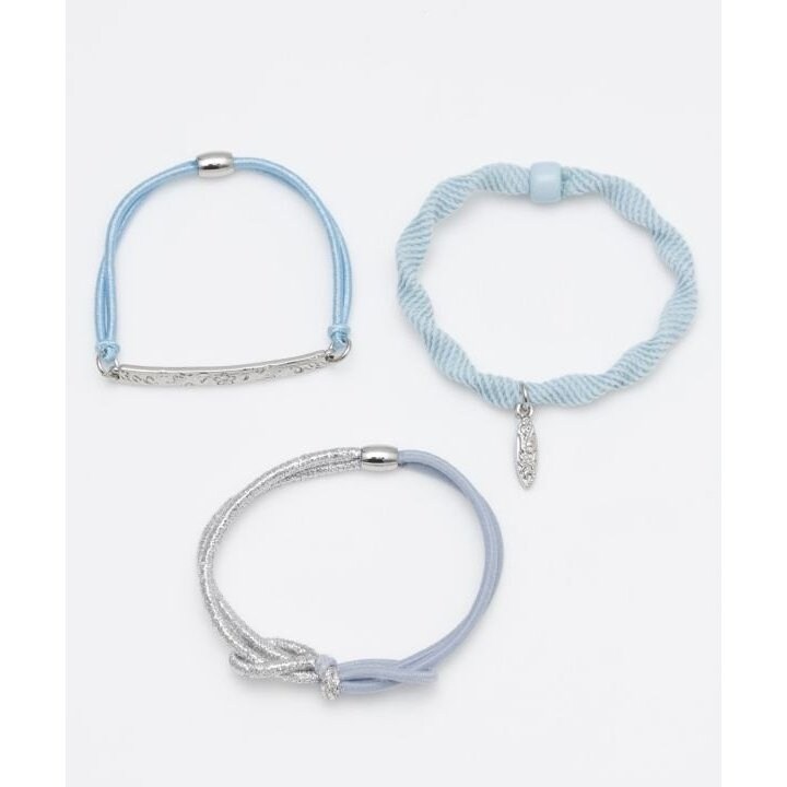 ランバンオンブルー(LANVIN en Bleu)グログランリボンシュシュ ランバン オン ブルー LANVIN en Bleu グログランリボンシュシュ