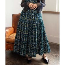 【チャイハネ】ブライド刺繍ロングスカート