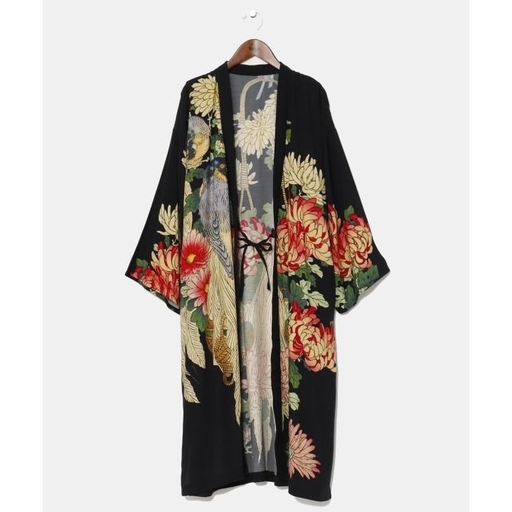 【カヤ】【ＵＶカット加工】花鳥羽織