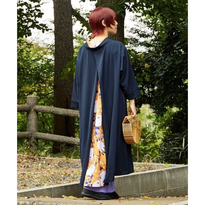 カヤ（kaya）/【カヤ】花便り八掛ワンピース カヤ】花便り八掛ワンピース | カヤ(kaya) | マルイウェブチャネル