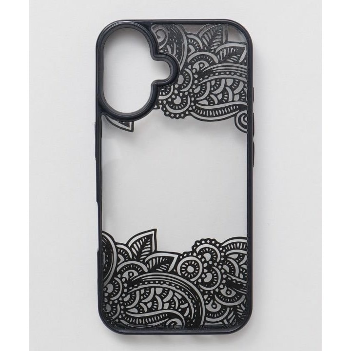 【チャイハネ】[iPhone16]ダーラクリアスマホケース