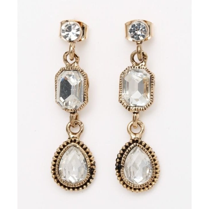 【欧州航路】レトロドロップピアス