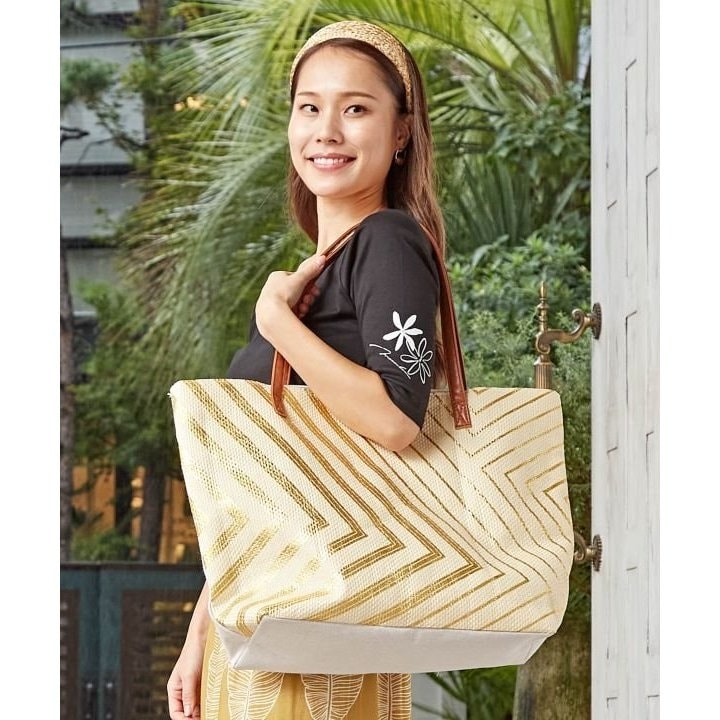 楽天市場】○o。【Maunaloa】ハワイアン バッグ 大 小 2セット