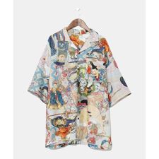 【カヤ】浮世色メンズシャツ