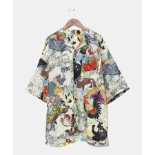【カヤ】浮世色メンズシャツ