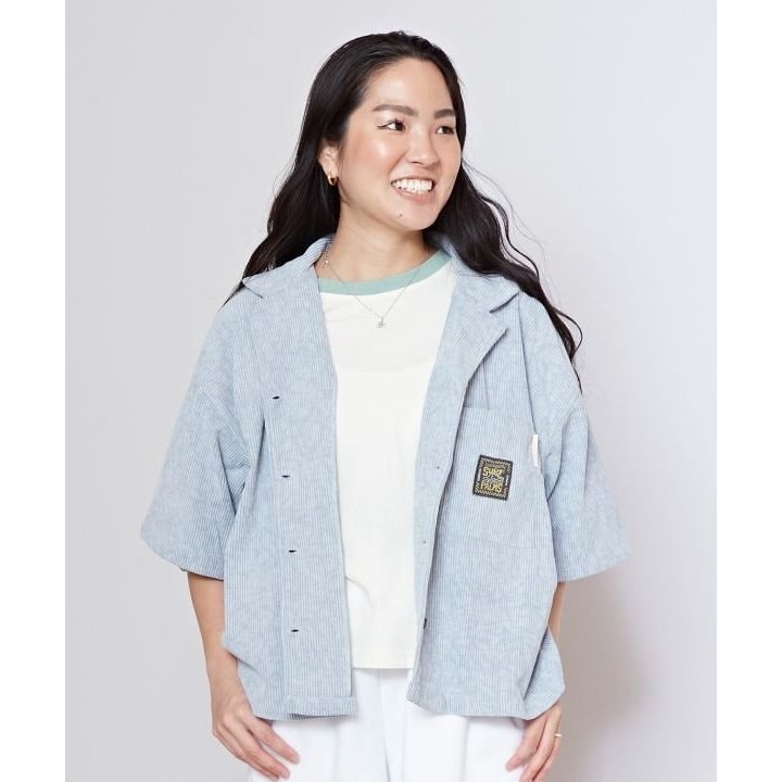 【カヒコ】バートンメンズシャツ【SURF＆Palms】 チッパルメンズシャツ【SURF&Palms】(WHITE): 『Kahiko(カヒコ