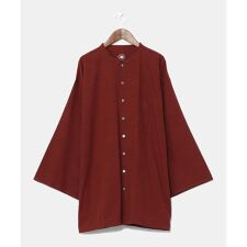 【カヤ】角袖メンズシャツ