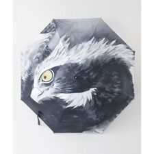 【カヤ】【遮光率90％以上】獣面相日傘（晴雨兼用）