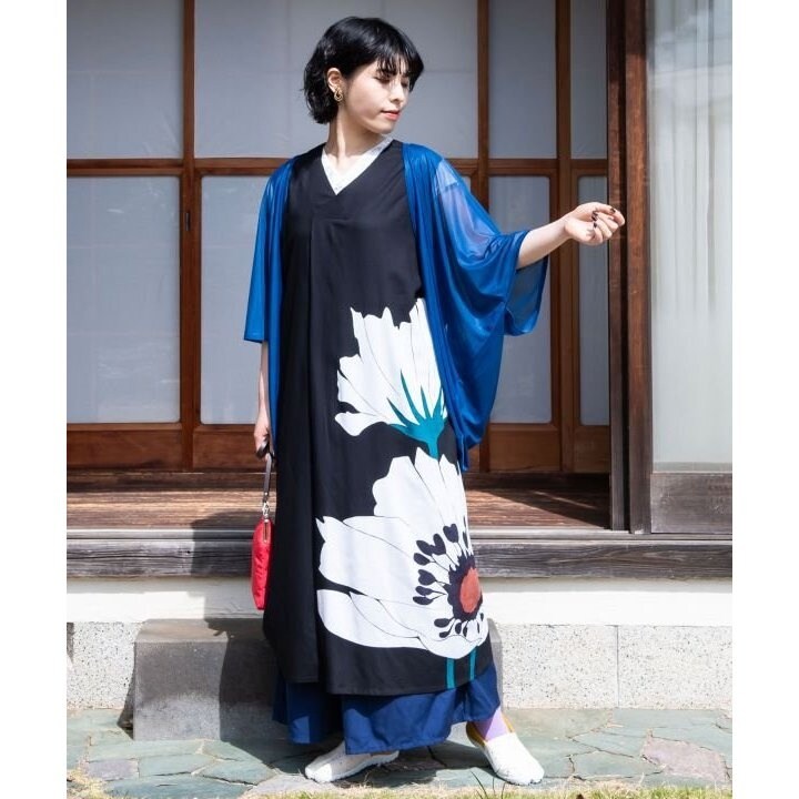 カヤ】金鳳花(きんぽうげ)羽織付きワンピース | カヤ(kaya