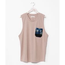 【カヒコ】【UVカット加工】フーラリメンズタンクトップ