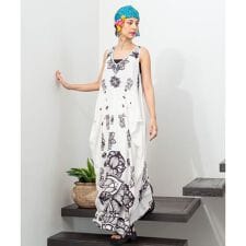 【チャイハネ】アーティット変形ノースリーブワンピース【Amina×VORRUK】