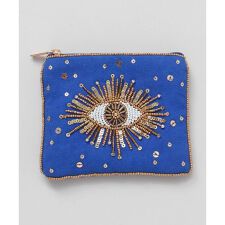 【チャイハネ】ビーズ刺繍アイジュポーチ