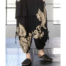 【チャイハネ】リドラ変形メンズサルエルパンツ