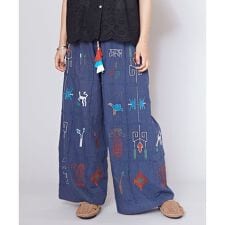 【チャイハネ】ラジャラン刺繍パンツ