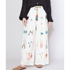 【チャイハネ】ラジャラン刺繍パンツ