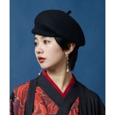 カヤ(kaya)の【カヤ】ハイカラレトロベレー帽