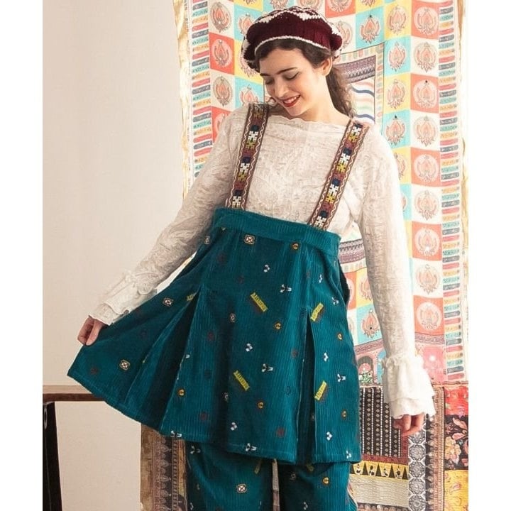 チャイハネ（CAYHANE）/【チャイハネ】ジャーティショートジャンパースカート チャイハネ】ジャーティショートジャンパースカート | チャイハネ