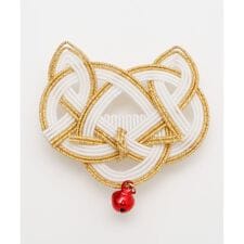 カヤ(kaya)の【カヤ】水引猫帯飾り