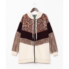 チャイハネ(CAYHANE)の【チャイハネ】ファーベルメンズフードカーディガン