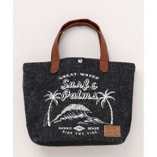 カヒコ(Kahiko)の【カヒコ】カノアコーデュミニトートバッグ【SURF&Palms】