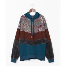 チャイハネ(CAYHANE)の【チャイハネ】ファーベルメンズフーディー