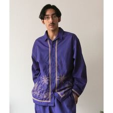 【チャイハネ】アイララ刺繍メンズシャツ