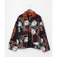 チャイハネ(CAYHANE)の【チャイハネ】レトパケコーデュロイシャツ