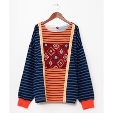 チャイハネ(CAYHANE)の【チャイハネ】カラパッチメンズトップス