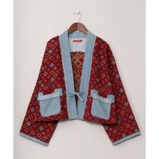 チャイハネ(CAYHANE)の【チャイハネ】ノラパッチカーディガン