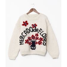 チャイハネ(CAYHANE)の【チャイハネ】メルデフ手編みニットプルオーバー