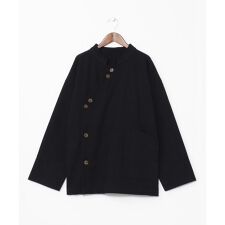 チャイハネ(CAYHANE)の【チャイハネ】ネオコサックバンドカラー変形メンズシャツ