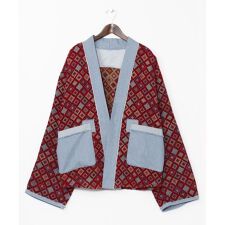 チャイハネ(CAYHANE)の【チャイハネ】ノラパッチメンズカーディガン