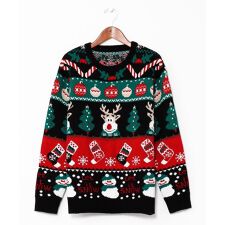 欧州航路(oushukouro)の【欧州航路】クリスマスツリーニットプルオーバー