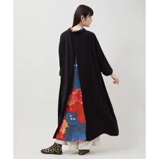 【カヤ】花盛り八掛ワンピース