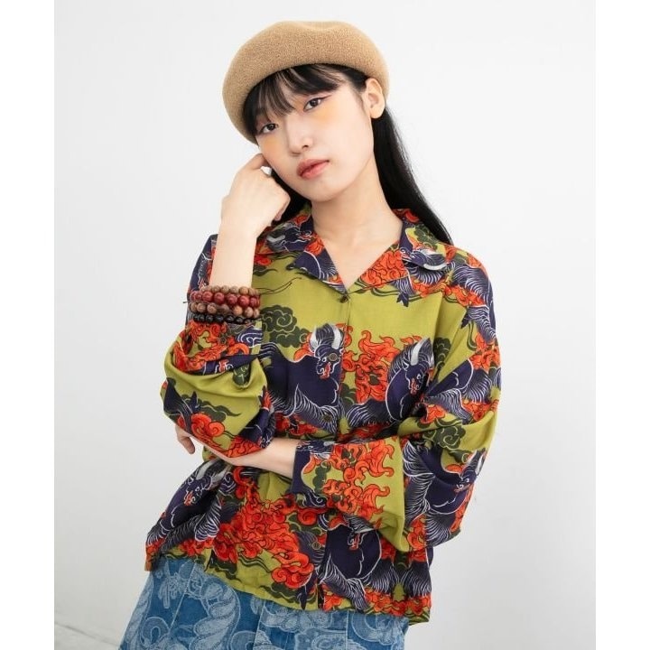 【お値下げ！】加花オリジナルチャイチャイ帯 チャイハネ】ボーダカシャツ | チャイハネ(CAYHANE) | マルイウェブ