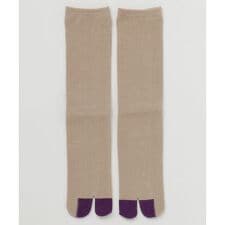 【カヤ】滑り止め足袋型靴下（25-28ｃｍ）